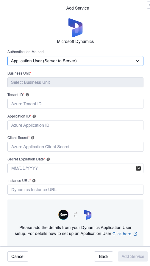 Adding Backup Services for Microsoft Dynamics