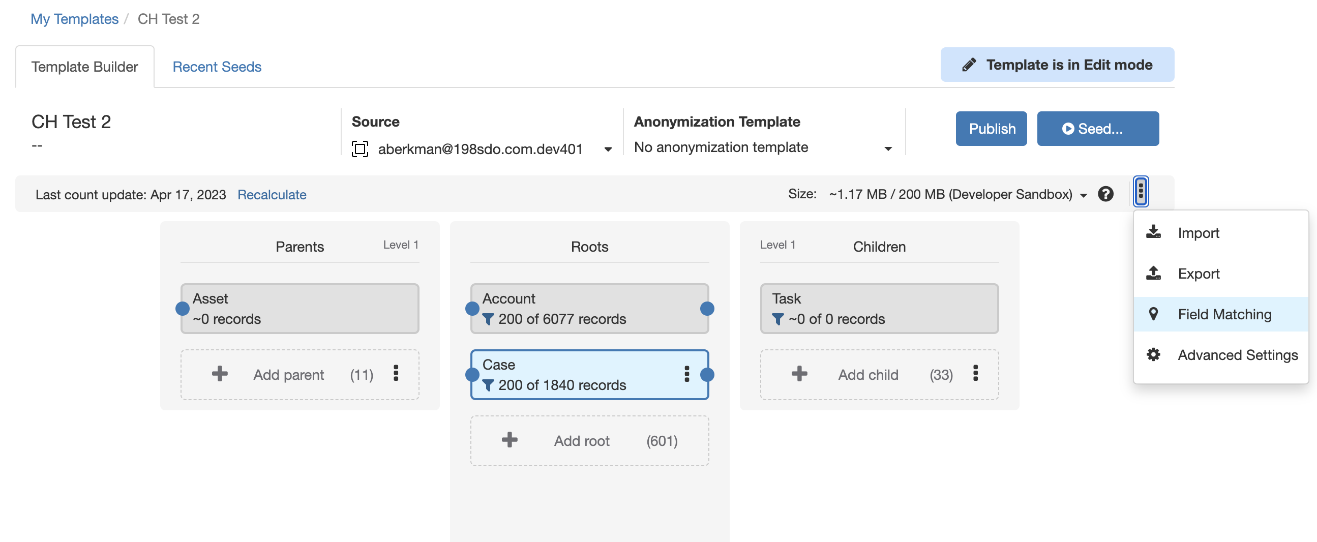 Field Matching: Manually Pairing Objects by Field Value, Not ID