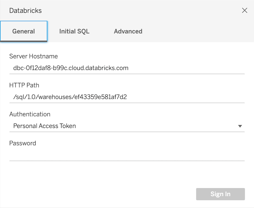 Using a Data Service with Tableau