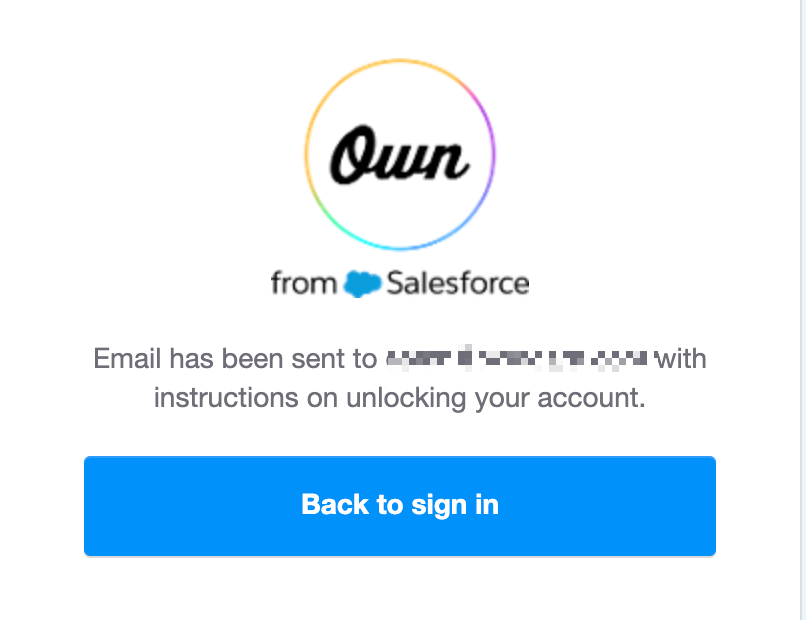 Signing Up and Signing In to Own Data Platform