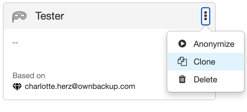 Working with Anonymization Templates for Salesforce